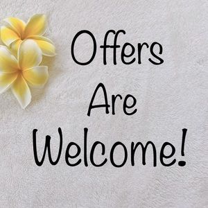 Offers are Welcome 🏝 🌺 ✌️